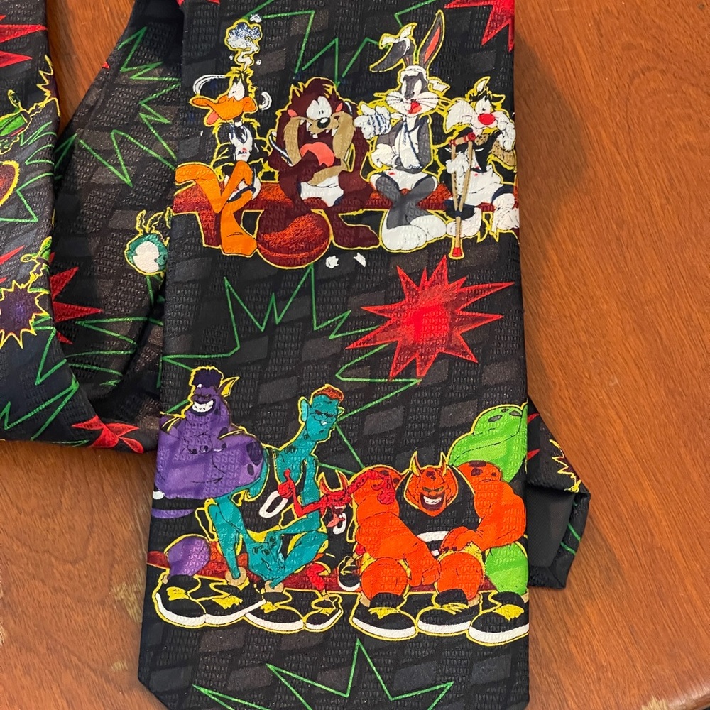 📦Ships Free! NWT Vtg SpaceJam Tie